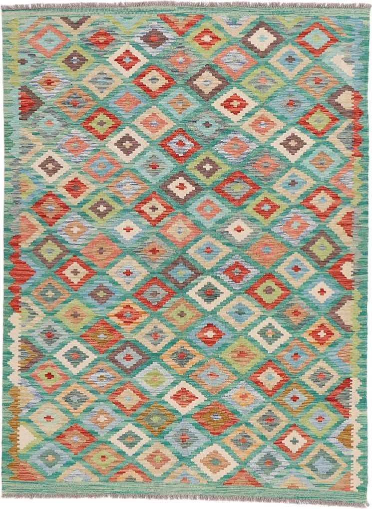 Kilim Tappeto orientale 200x150 (Pakistan) Annodato A Mano