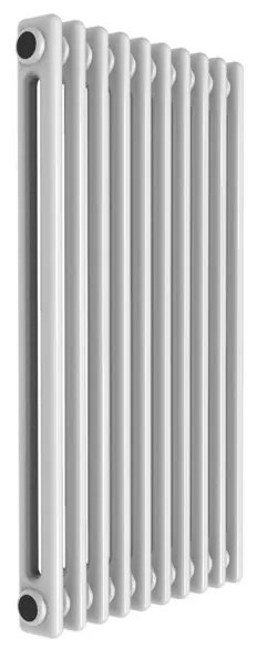 Termosifone in acciaio tubolare 2 colonne 10 elementi interasse 685 mm ERCOS Comby bianco