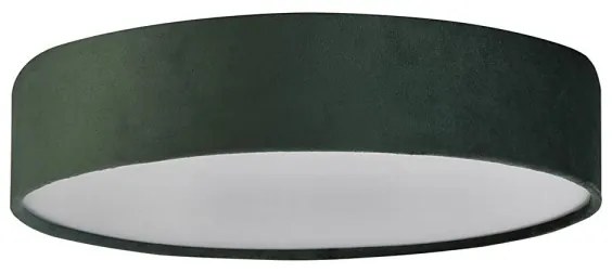 Searchlight 23298-3GR - Lampada da soffitto DRUM 3xE27/60W/230V Verde