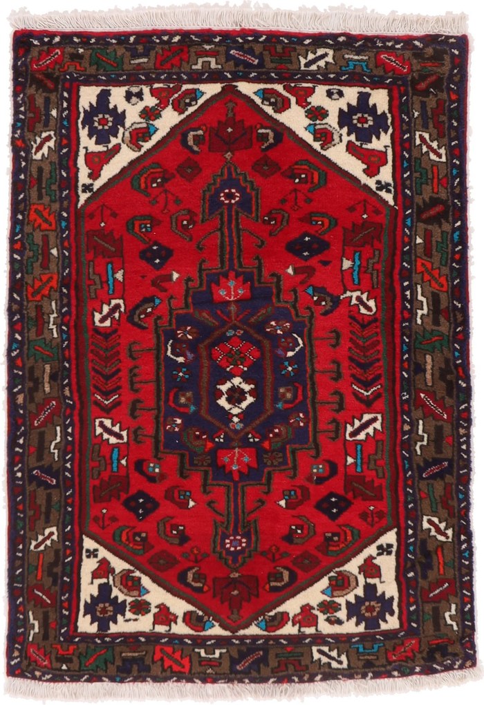 Hamedan Tappeto persiano 130 x 90 (Iran) Annodato A Mano