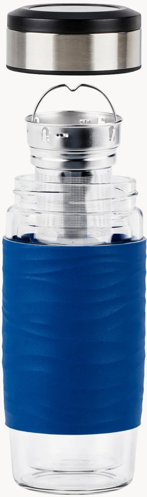 Tazza da tè in vetro con infusore Man, 400 ml