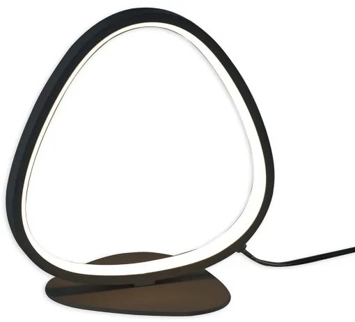 Lampada da tavolo LED PETRA LED/12W/230V 4000K nera
