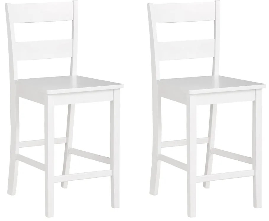 Sgabello da bar in legno di pino bianco (altezza seduta 60 cm) Torpedo - Støraa