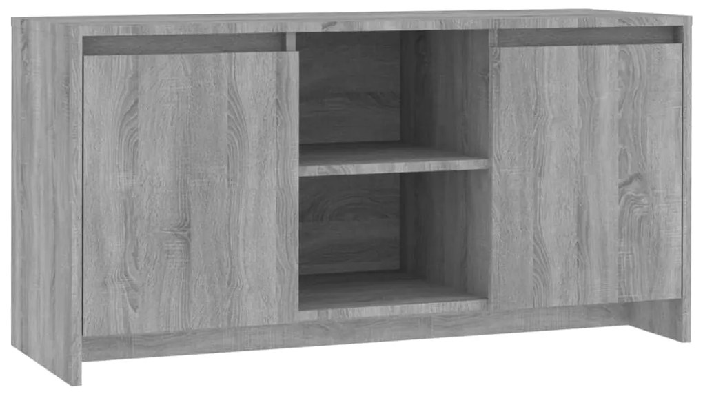 Mobile porta tv grigio sonoma 102x37,5x52,5 cm in truciolato