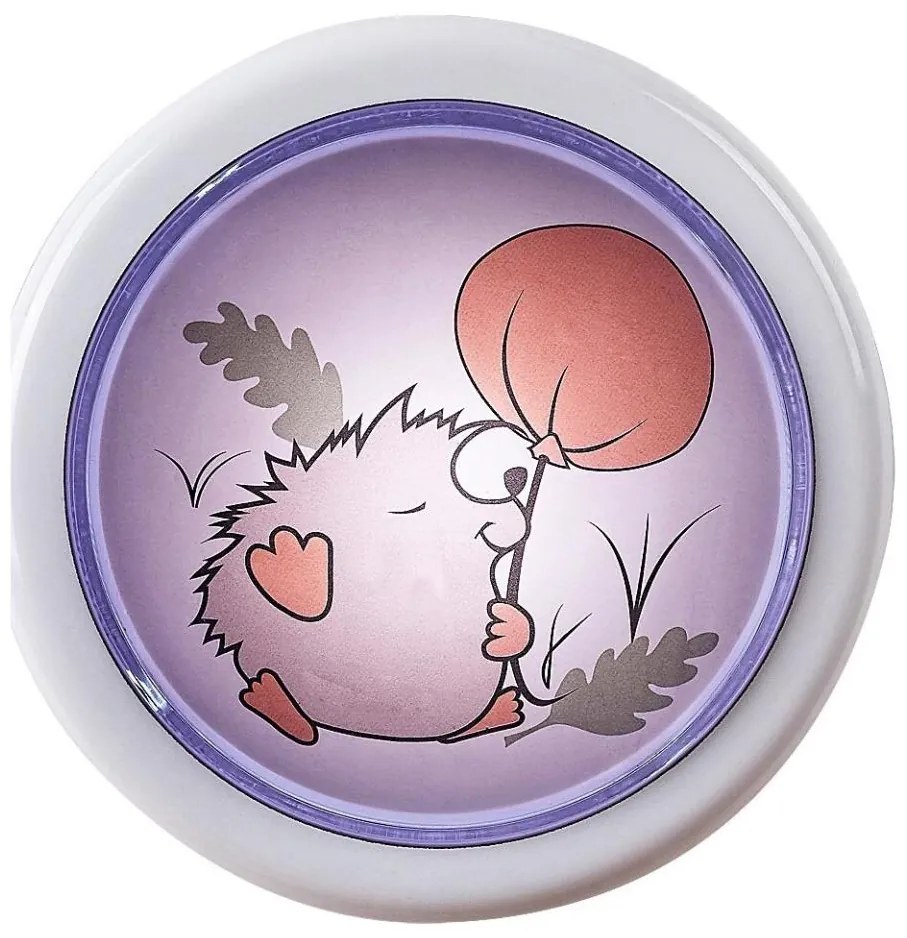 Rabalux 76072 - Lampada notturna LED per bambini HEDGY LED/0,3W/2xAA 6000K