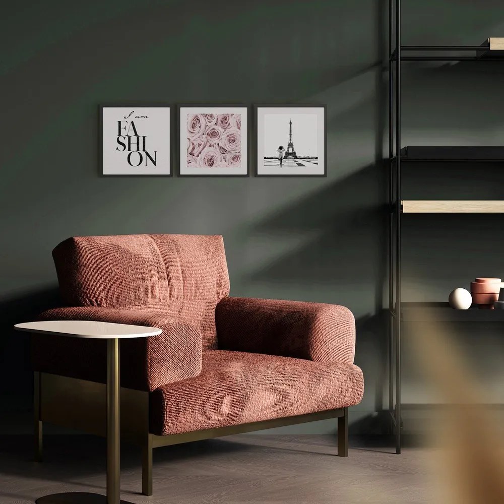 Set di dipinti 3 pz 30x40 cm Parisienne – Styler