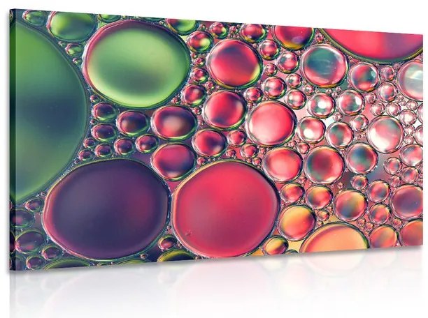Quadro su tela – Gocce d'olio astratte