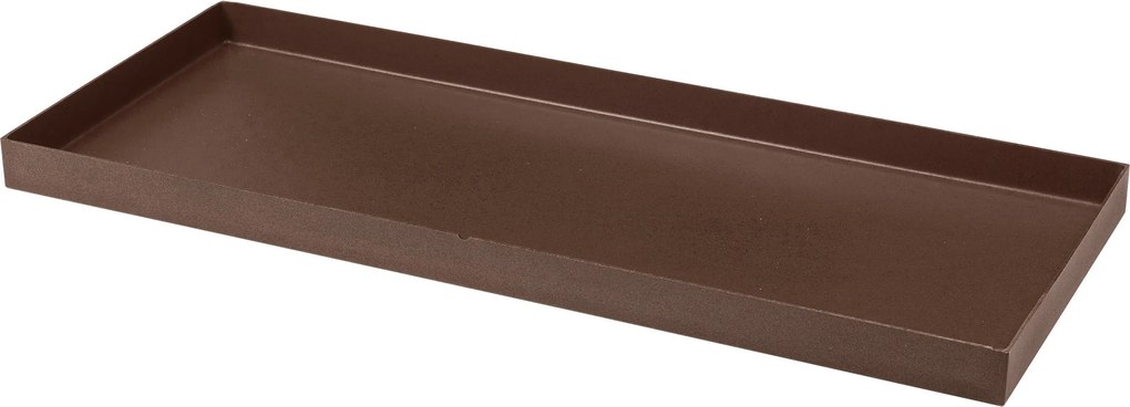 Sottovaso 101x41x5,5cm in Resina Tulli Schio 100 Bronzo...