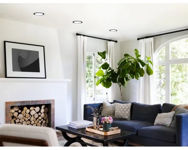 Eglo 31744 - Lampada da bagno LED dimmerabile FUEVA-Z 10,5W/230V IP44 nero