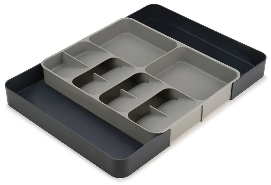 Organizzatore per cassetti da cucina grigio DrawerStore - Joseph Joseph