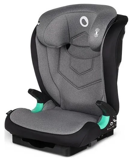 Lionelo - Seggiolino auto NEAL i-Size 100-150 cm Grigio Pietra