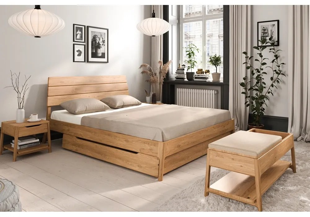 Cassetto sottoletto in colore naturale Twig - The Beds