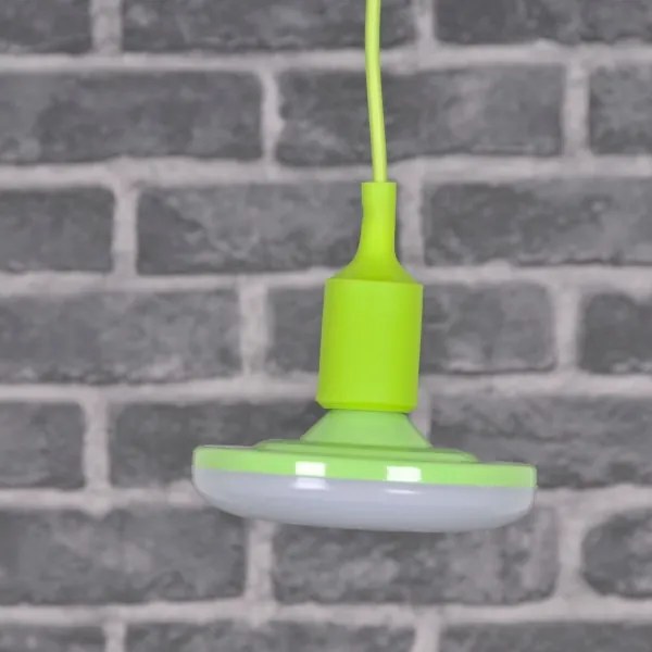 LED Lampada a sospensione KIKI 1xE27/10W/230V verde