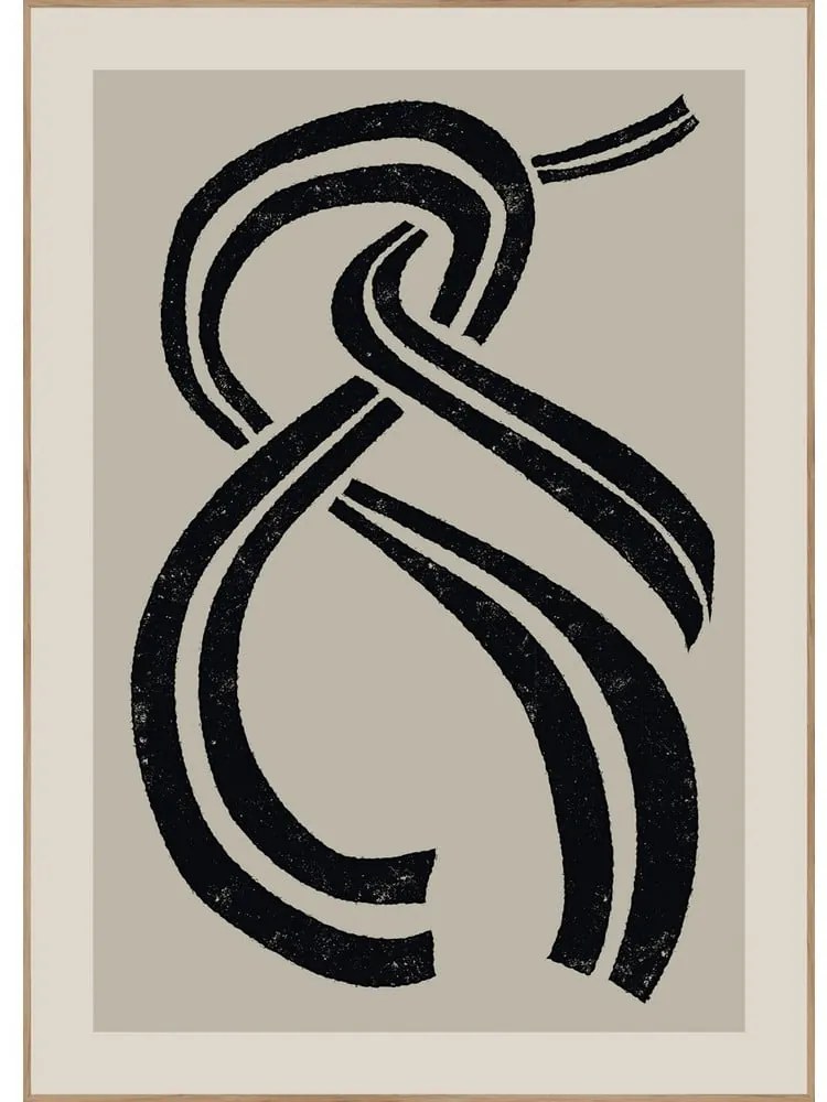 Dipinto 70x100 cm Two Cords - Malerifabrikken