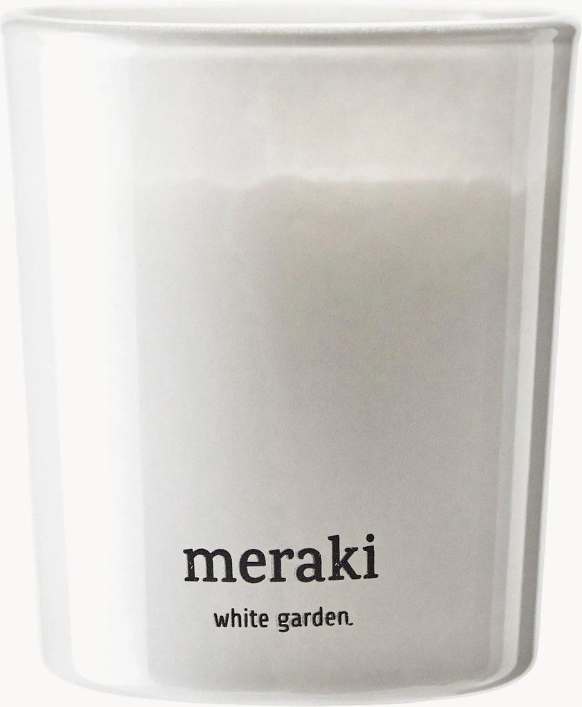 Set di 2 candele profumate Meraki (White Garden)