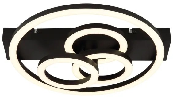 Globo 48040-40 - Lampada da soffitto LED dimmerabile DARRYL I 40W/230V, misure 35x33 cm + telecomando