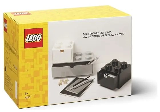 Set di 3 scatole in plastica per bambini Multi-Pack - LEGO®
