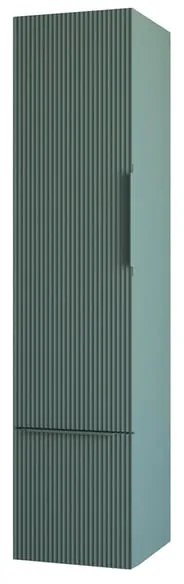 Colonna per mobile bagno Modula BADEN HAUS 1 cassetto 1 anta P 38 x L 35 x H 150 cm verde opaco