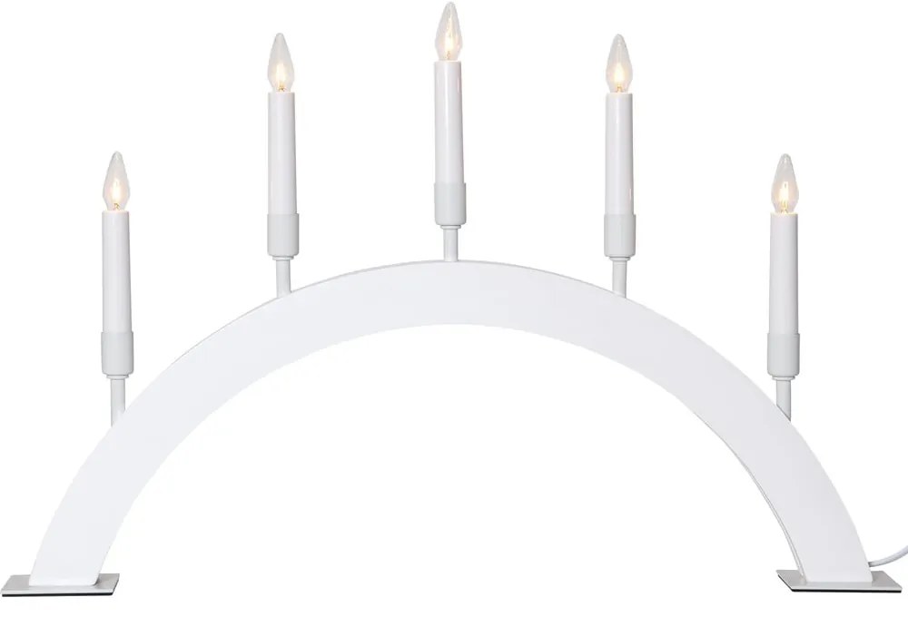 Decorazione luminosa bianca natalizia Vind - Star Trading