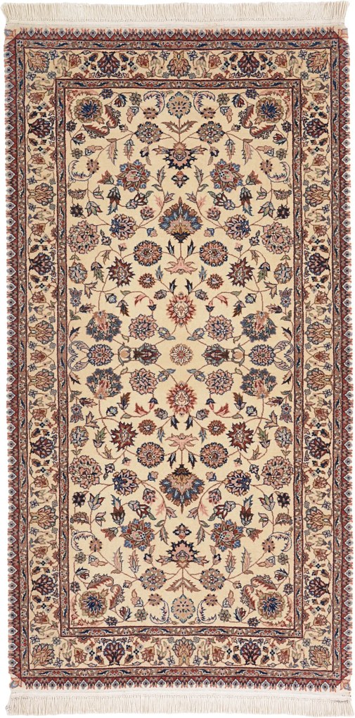 Isfahan Tappeto 80 x 140 (Cina) Annodato A Mano