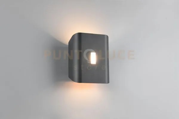 Santerno applique da esterno led 7,5w 850lm, 2300+3000+4000k bi-emi...