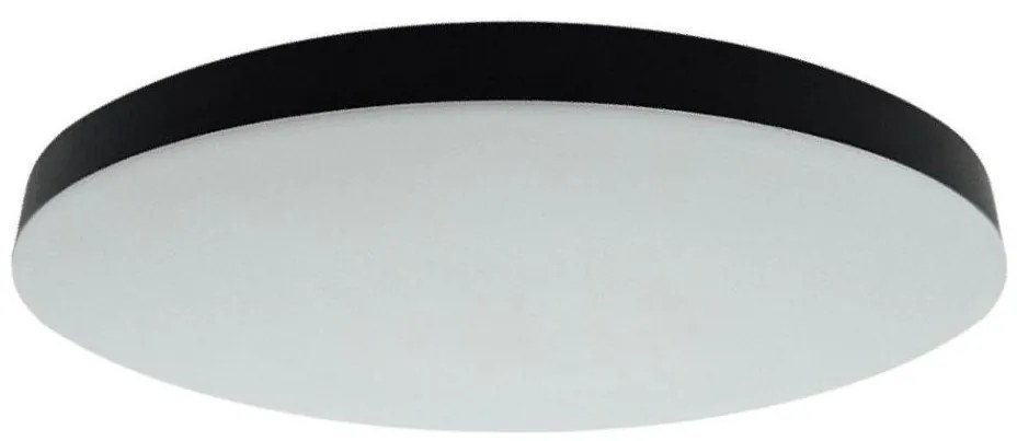 Plafoniera da bagno LED FLUME, 10W/230V, Ø 22,5 cm, IP44, nera