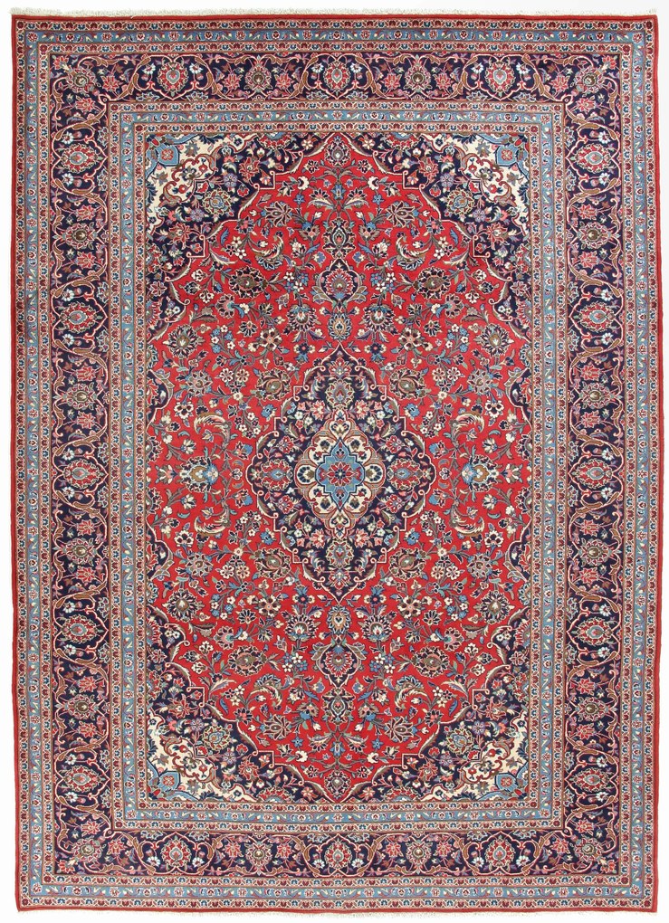 Kashan Tappeto 250 x 360 (Iran) Annodato A Mano