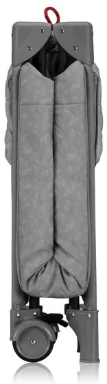 Lionelo - Lettino da viaggio JASMIN EASY FOLD Grey Stone