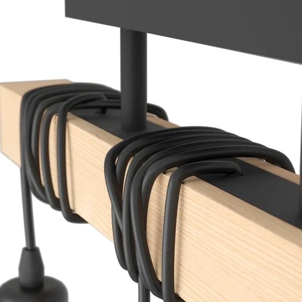 Eglo 43511 - Lampadario a plafone TOWNSHEND 3xE27/60W/230V