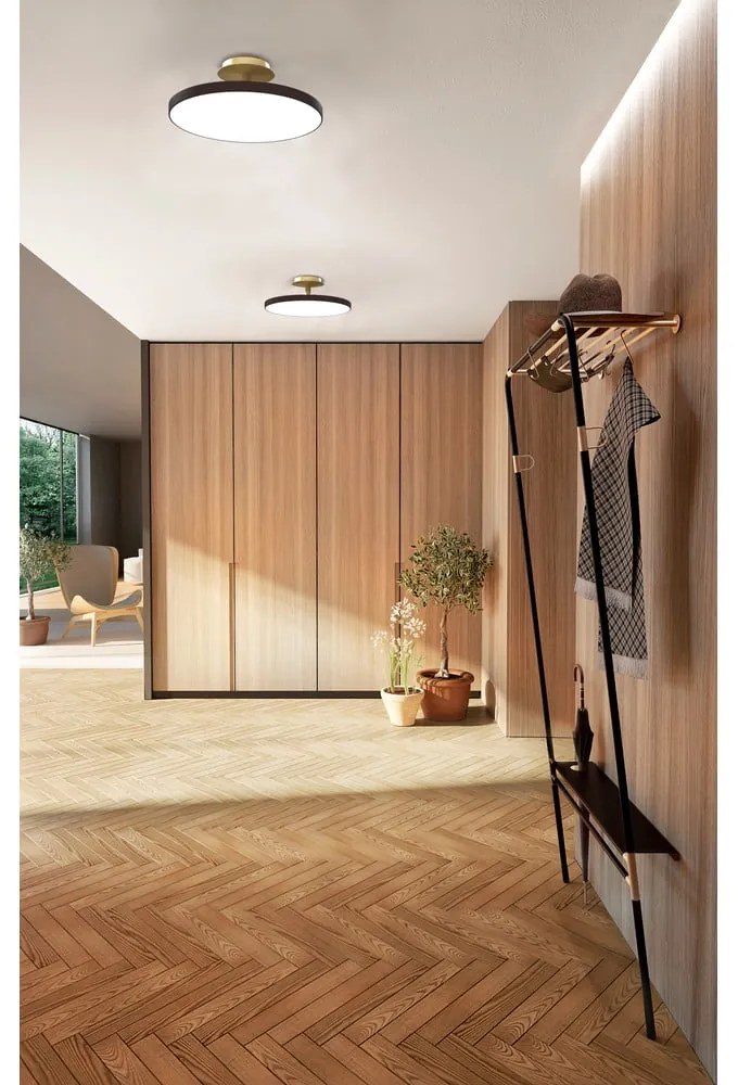 Antracite Apparecchio a soffitto LED ø 43 cm Asteria Up - UMAGE