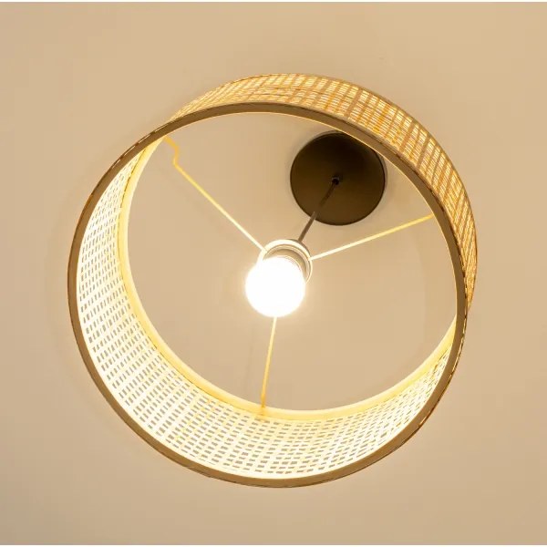 Brilagi - Lampadario LED a sospensione su cavo CERIA BOHO 1xE27/40W/230V Ø 40 cm bambù