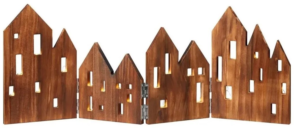 Markslöjd 706212 - Decorazione di Natale a LED VIEW LED/0,9W/230V pino/marrone