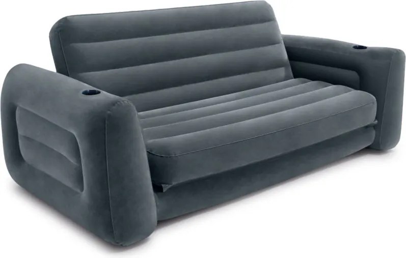 Inex Divano Gonfiabile Pull-Out Sofa per 2 persone 203x224x66cm Grigio
