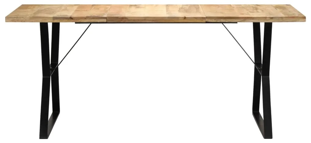 Tavolo da Pranzo 180x90x76 cm in Legno Massello di Mango