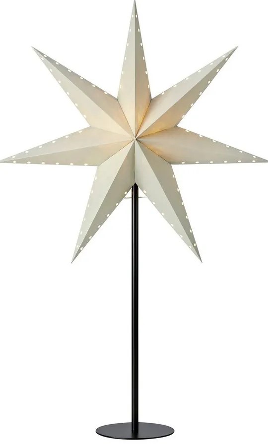 Decorazione luminosa natalizia in nero e grigio chiaro Lively - Markslöjd