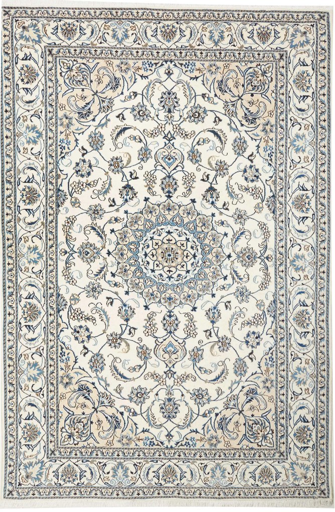 Nain Tappeto persiano 300 x 210 Beige (Iran) Annodato A Mano