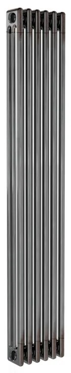 Radiatore acqua calda Comby in acciaio 3 colonne, 6 elementi, interasse 1735 mm, grigio