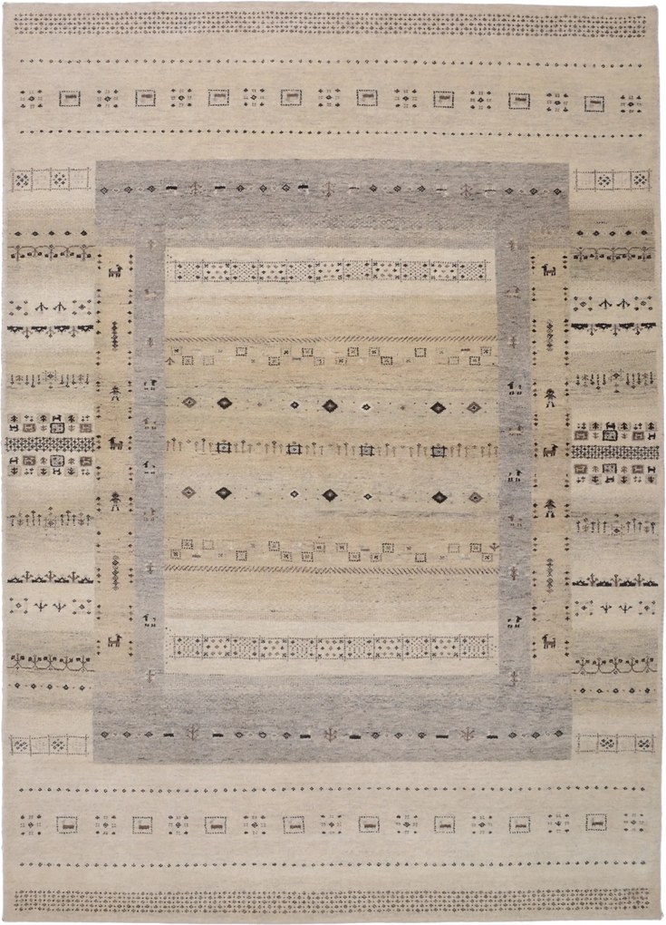 Rizbaft Tappeto 170 x 240 (Indian) Annodato A Mano