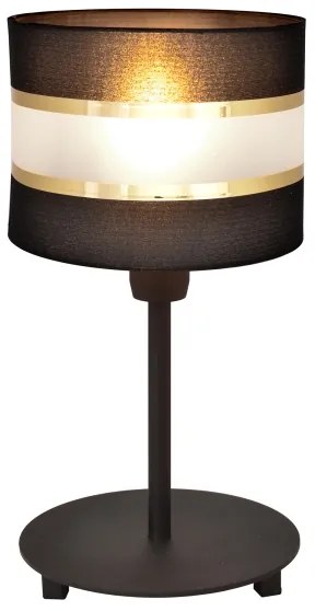 Lampada da tavolo HELEN 1xE27/15W/230V nero/oro