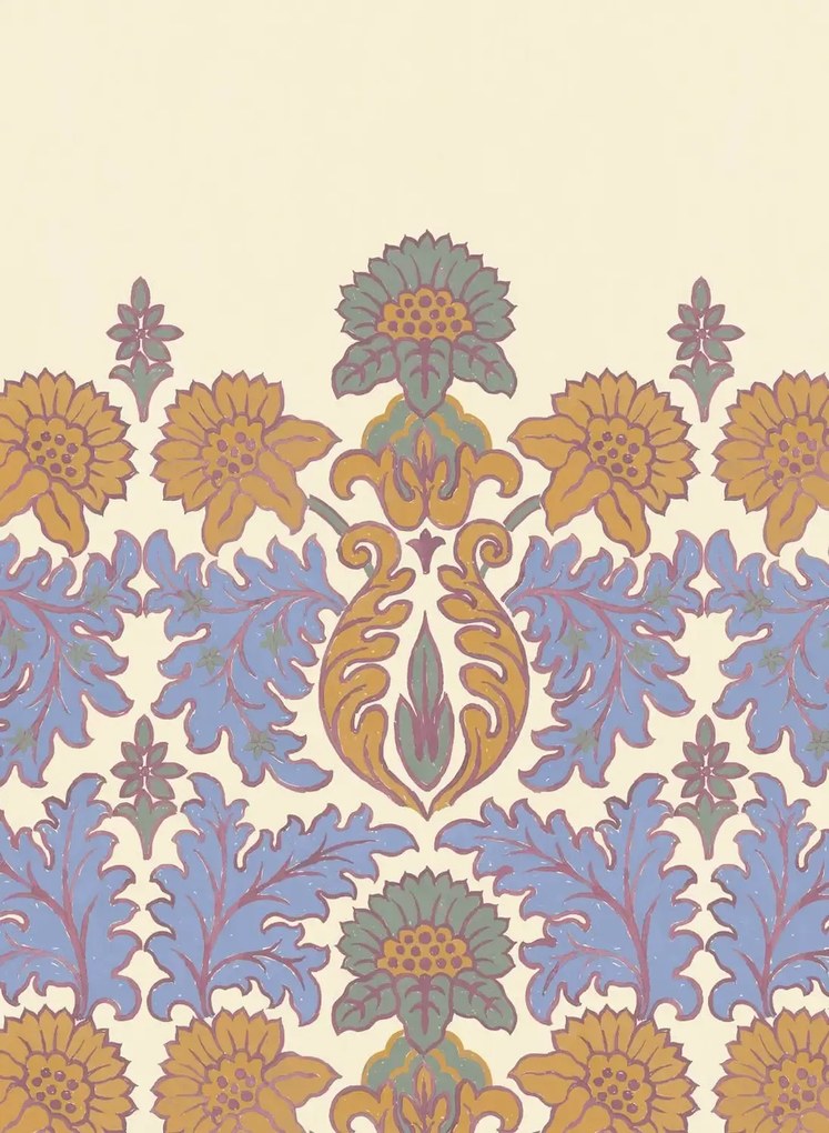 House of Hackney Carta da parati Emania Climbing Walls - Azurite