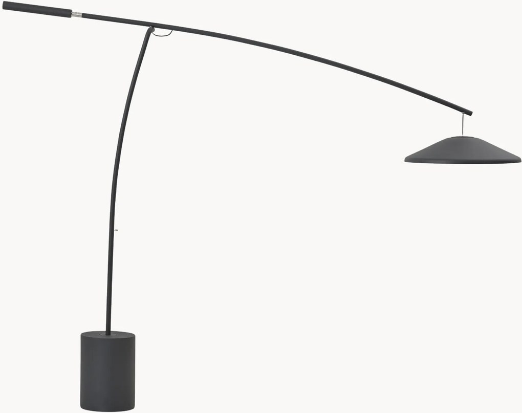 Lampada da terra grande a LED con luce regolabile Contra