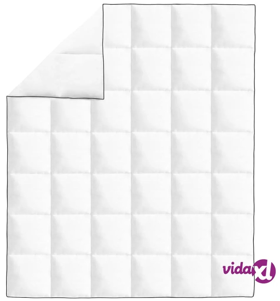 vidaXL Piumone Invernale Piuma Anatra 200x220 cm