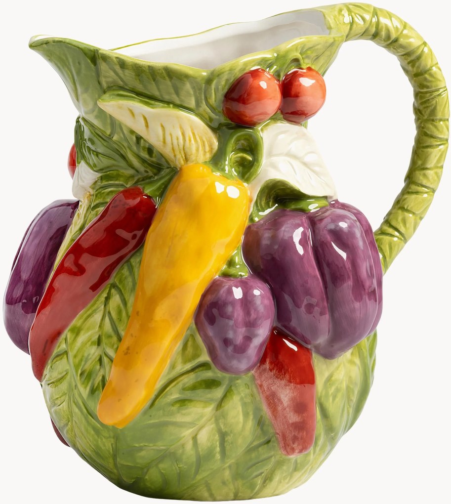 Brocca dipinta a mano Legume, 2,5 L