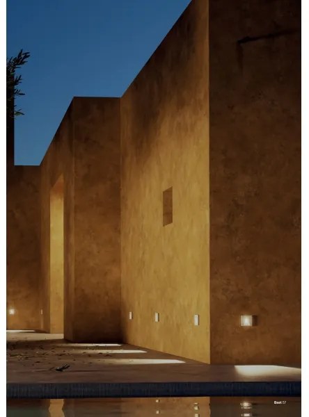 Redo 91195 - Luce orientativa da esterno LED BAST LED/2,5W/230V IP65 grigia