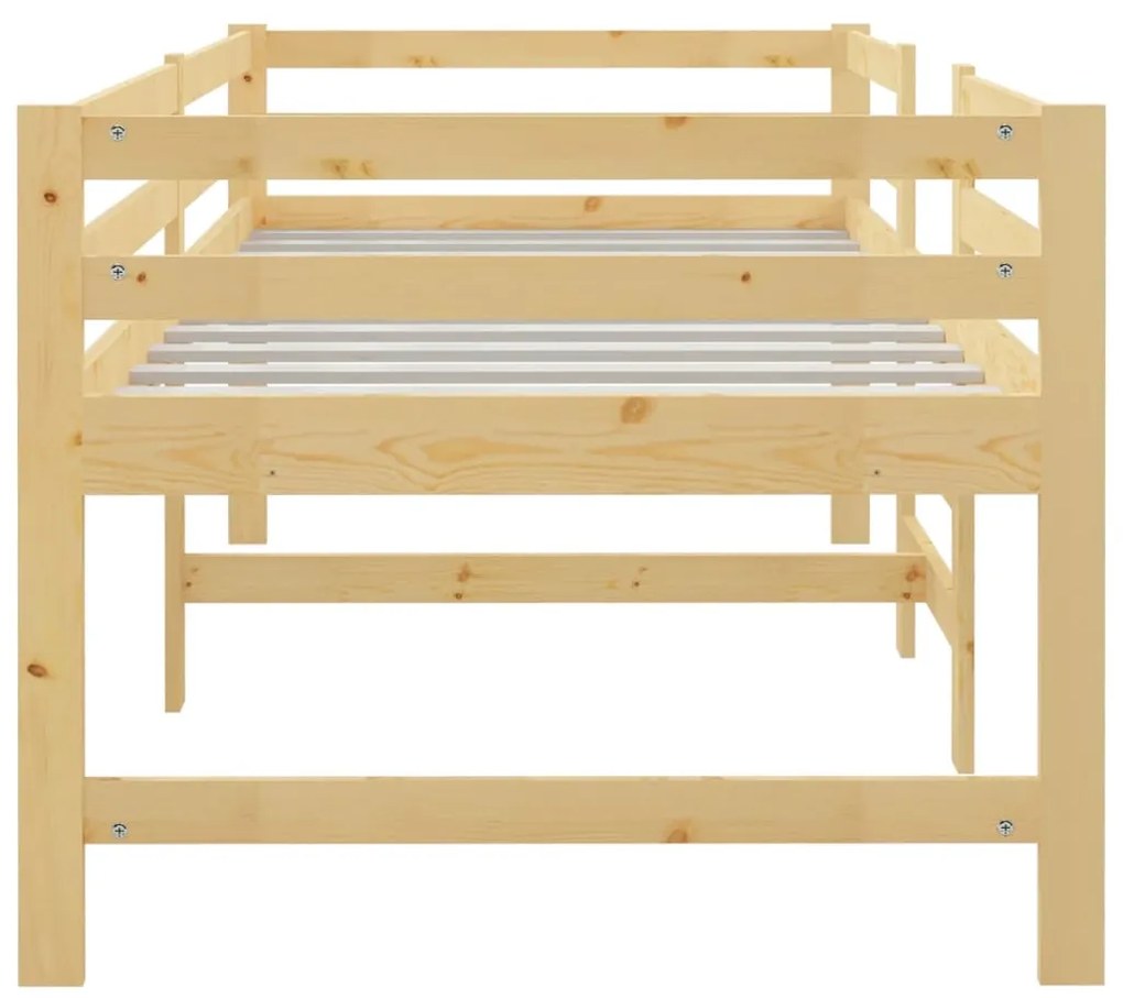 Giroletto 90x200 cm in legno massello di pino