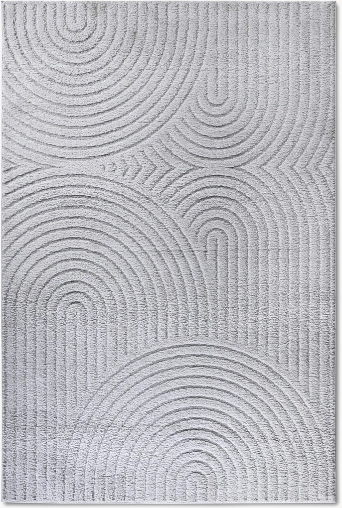 Tappeto con motivo in rilievo New York Panglao