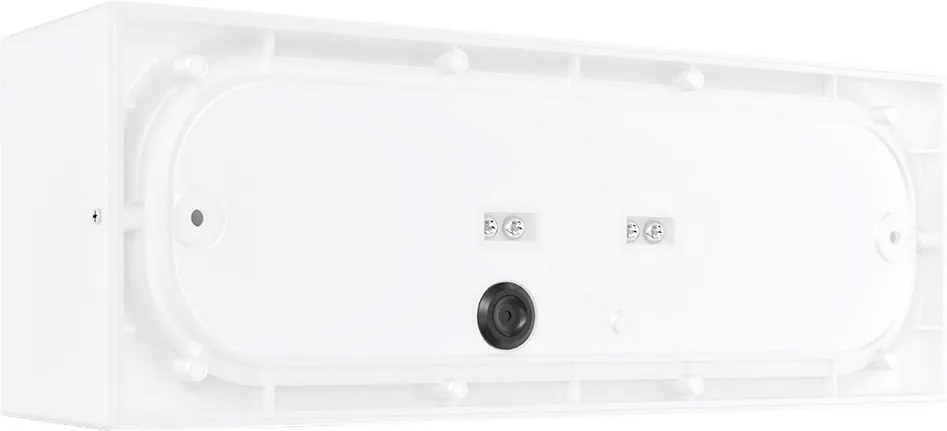 Applique 2xE27 per esterni a Luce Diffusa IP65 Bianca - Serie Glow