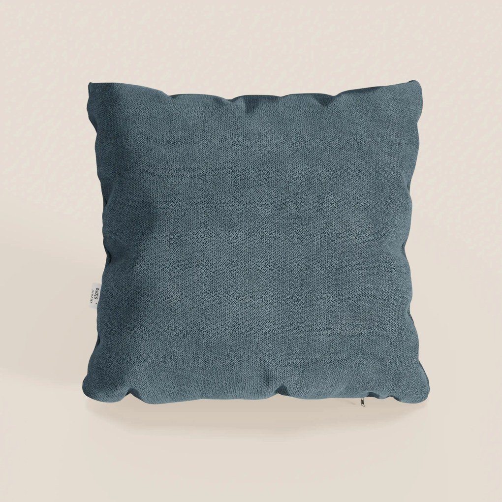 Destiny cuscino disponibile in diversi colori realizzato in tessuto morbido impermeabile T02 petrolio