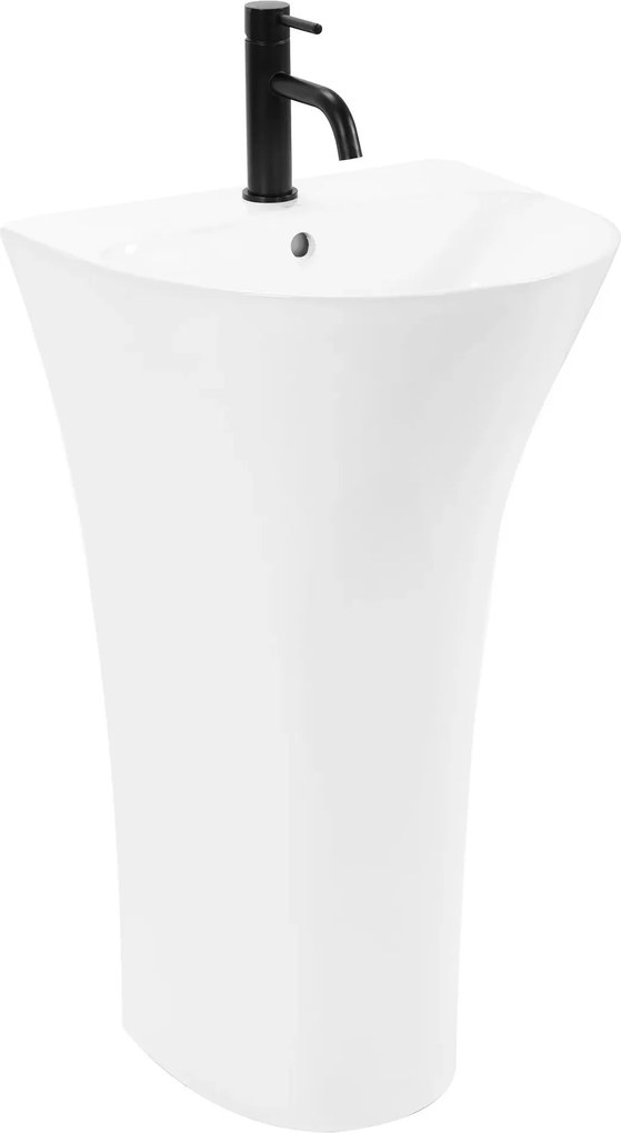 Lavabo monolitico Rea Rita Slim