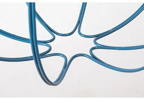 Rabalux 72024 - Lampadario a sospensione con filo SVENS 1xE27/60W/230V nero/blu